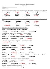 The first written 45-minute term test English 8 (Có đáp án)